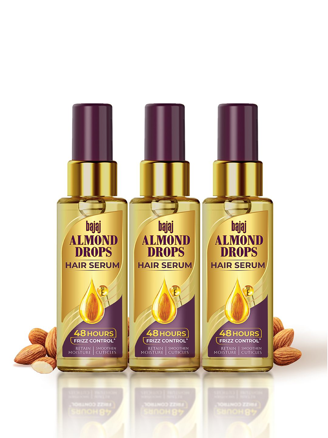 BAJAJ CONSUMER CARE Set of 3 Hair Serum - 50ml each-image-10