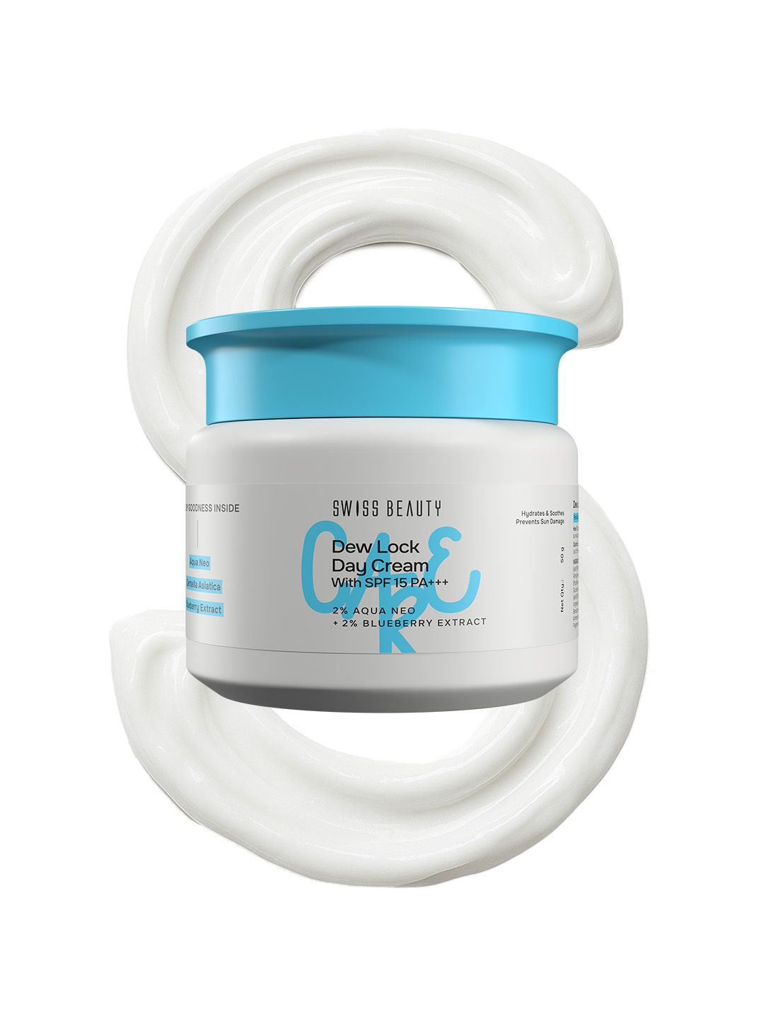 SWISS BEAUTY Care Dew Lock Day Cream With SPF 15+++ - Hydrates & Soothes - 50g-picture-18