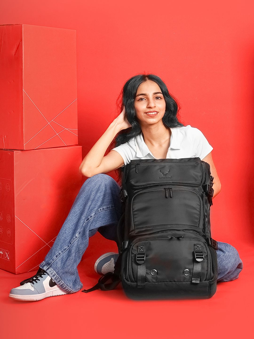 REDHORNS Unisex Backpack with Anti-Theft-picture-48