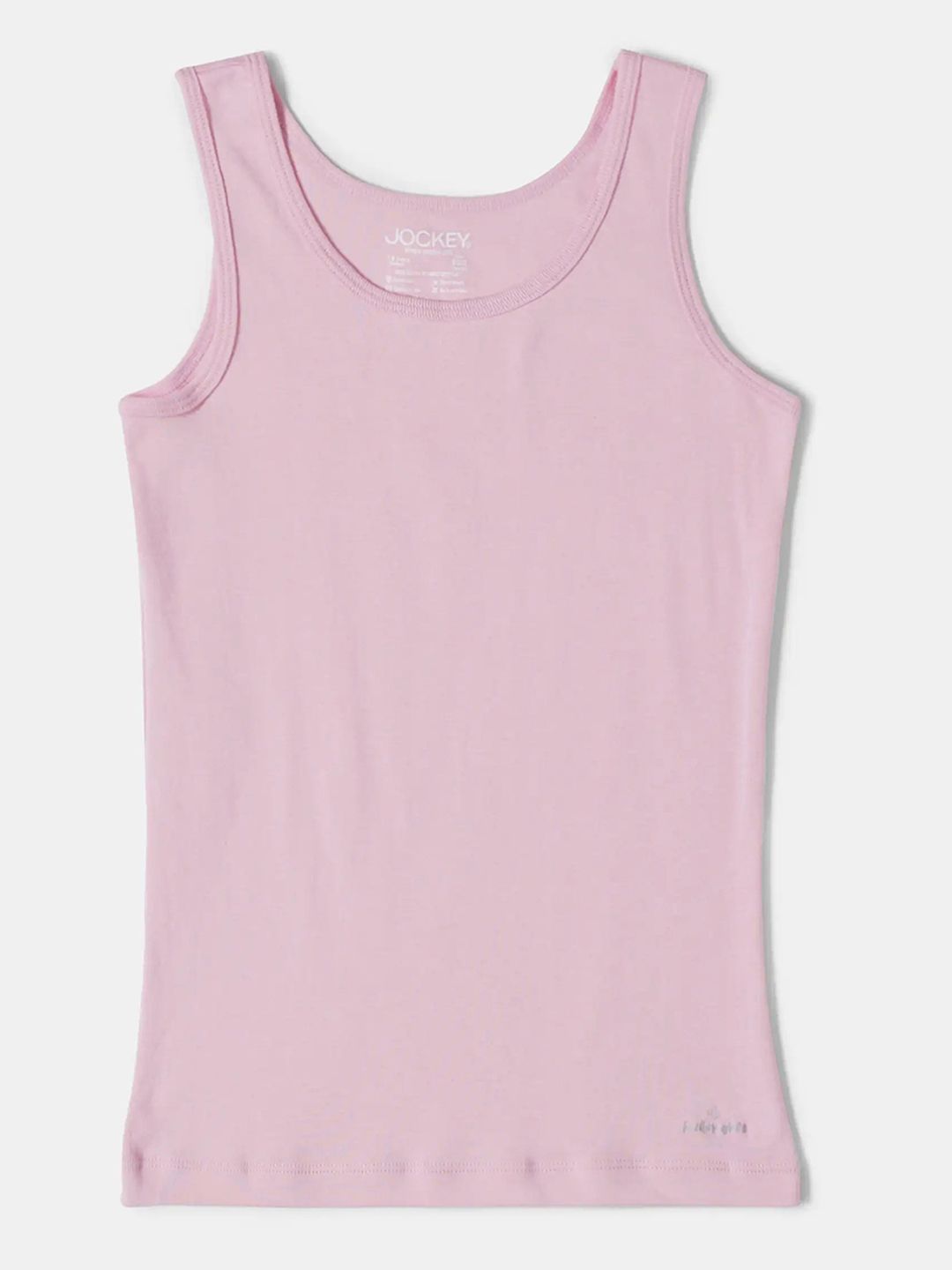 Jockey Girls Super Combed Cotton Rib Tank Top - SG02-picture-12