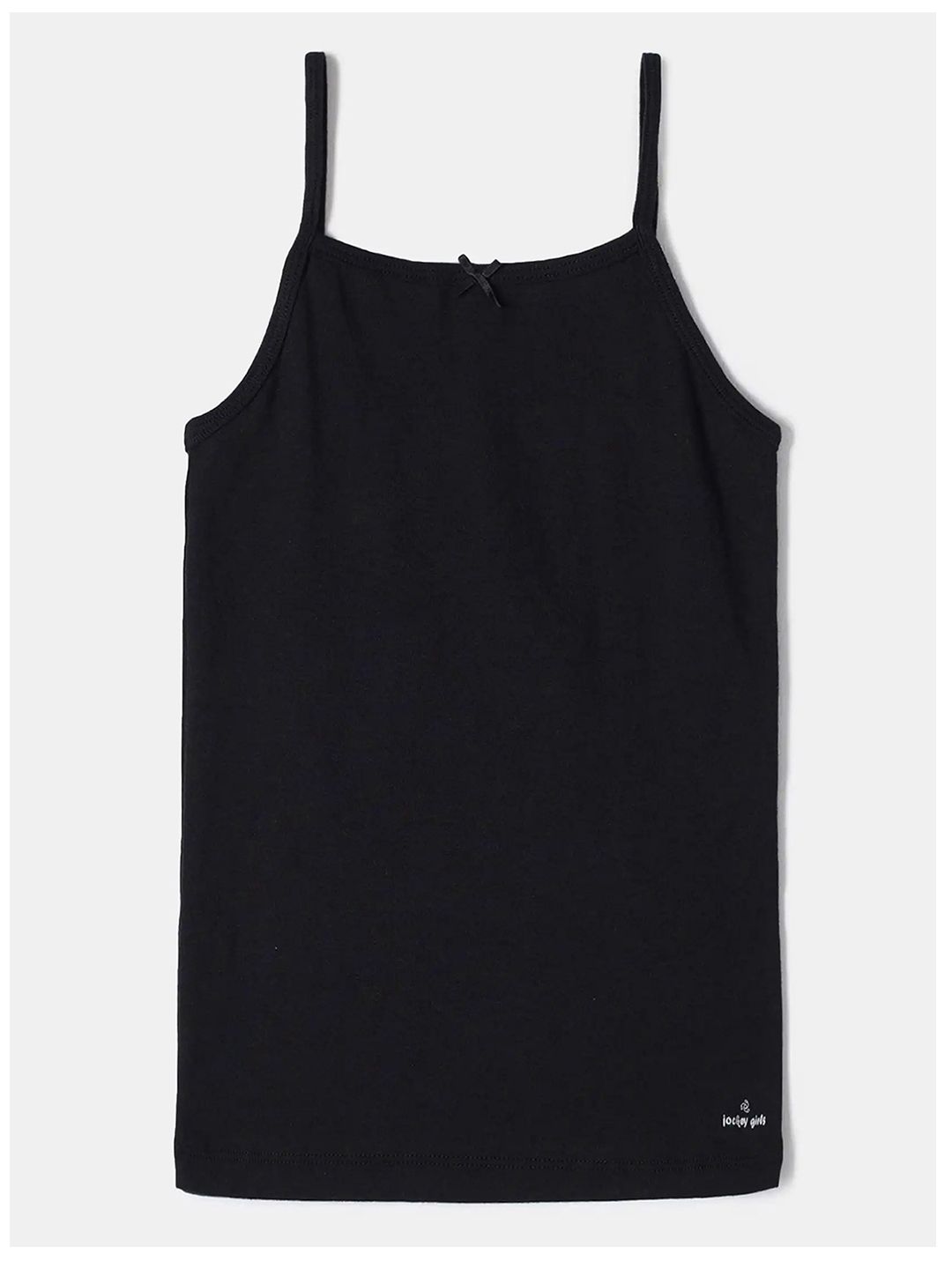 Jockey Girls Super Combed Cotton Rib Fabric Regular Straps Round Neck Camisole - SG04-picture-56