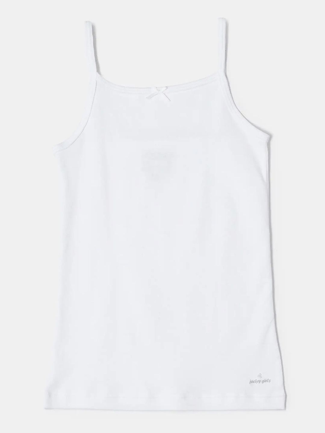 Jockey Girls Super Combed Cotton Rib Fabric Regular Straps Round Neck Camisole - SG04-picture-15