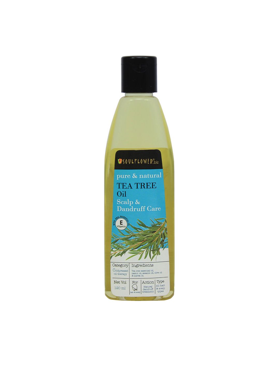 Soulflower Tea Tree Scalp and Anti Dandruff Hair Oil 120ml-picture-14