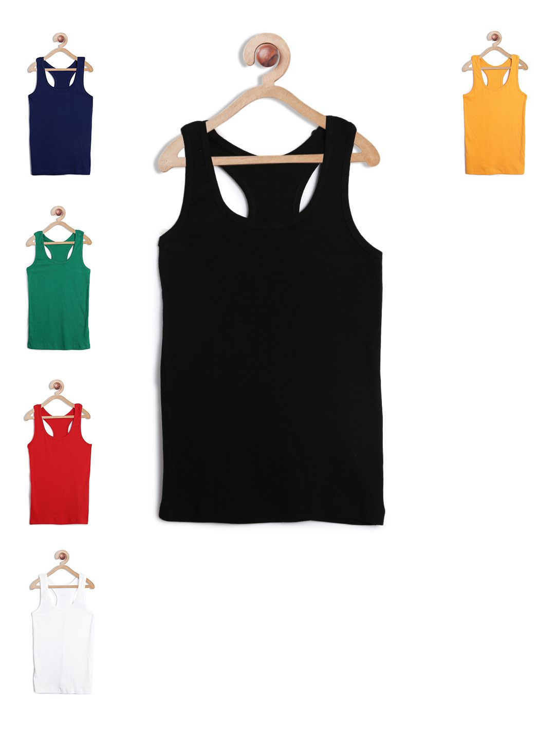 Leading Lady Pack of 6 Camisoles-picture-50