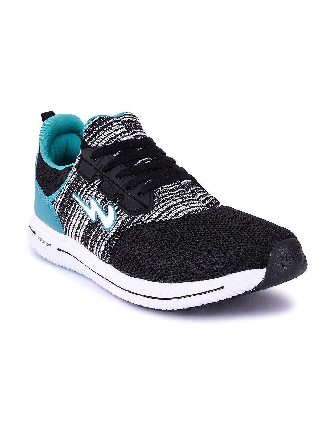 Campus Battle Black Running Shoes for Men online in India at Best price