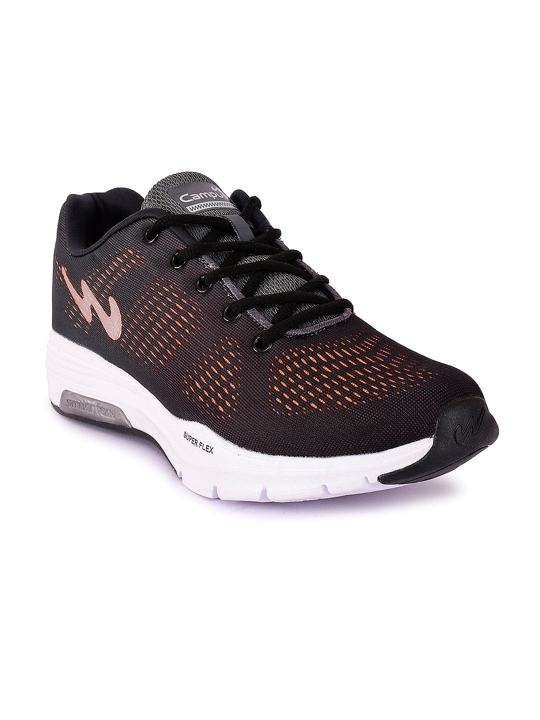 Campus Battle Black Running Shoes for Men online in India at Best price