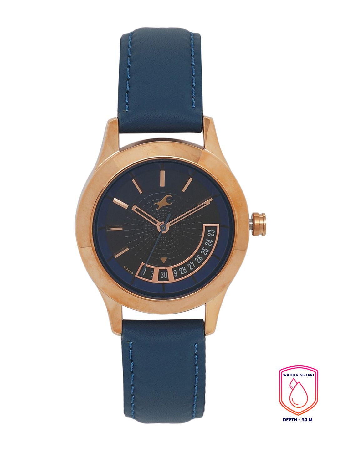 Fastrack Unisex Blue Analogue Watch-image-6