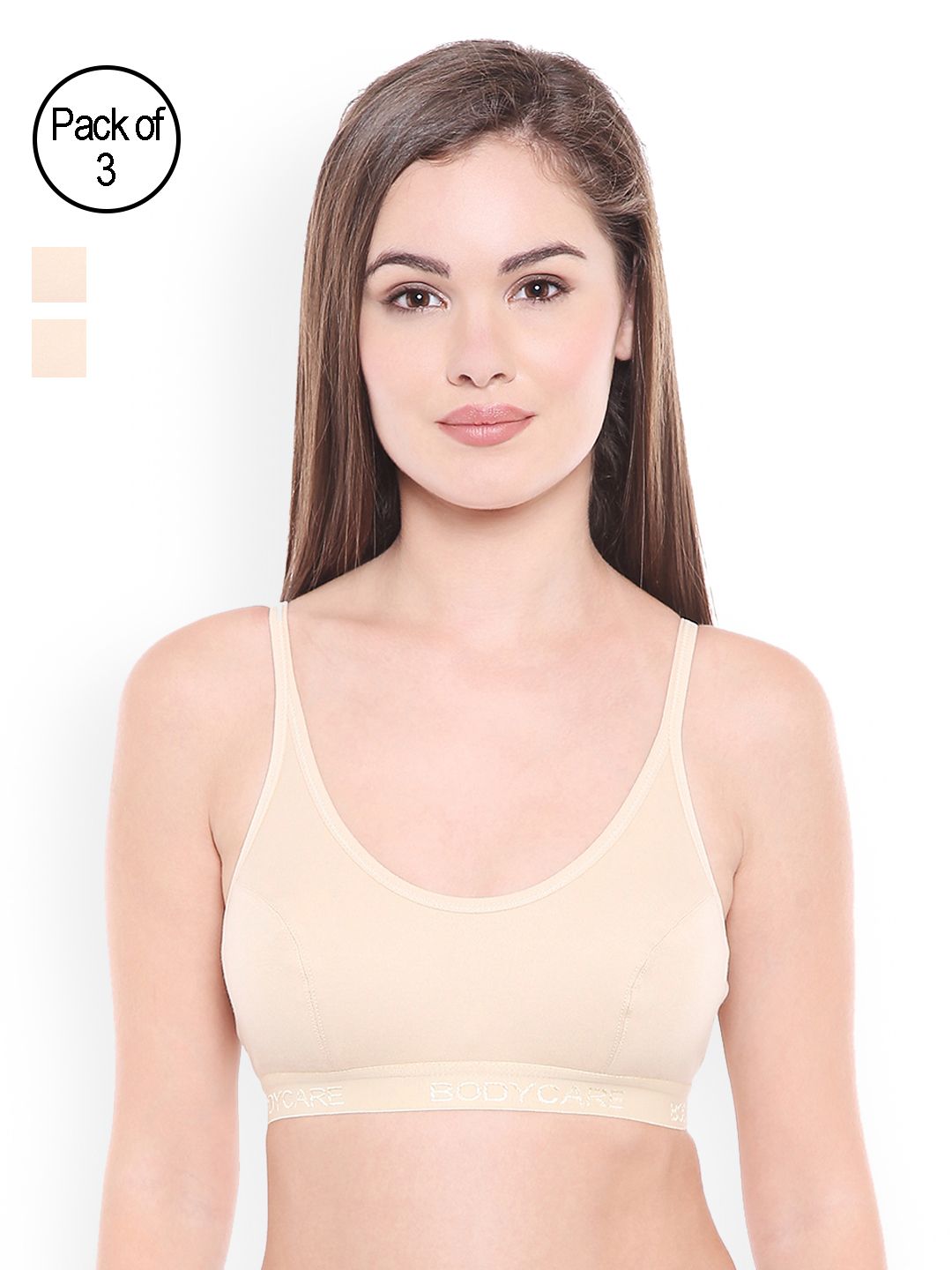 Bodycare Pack of 3 Full Coverage Sports Bras E1608SSS-picture-54