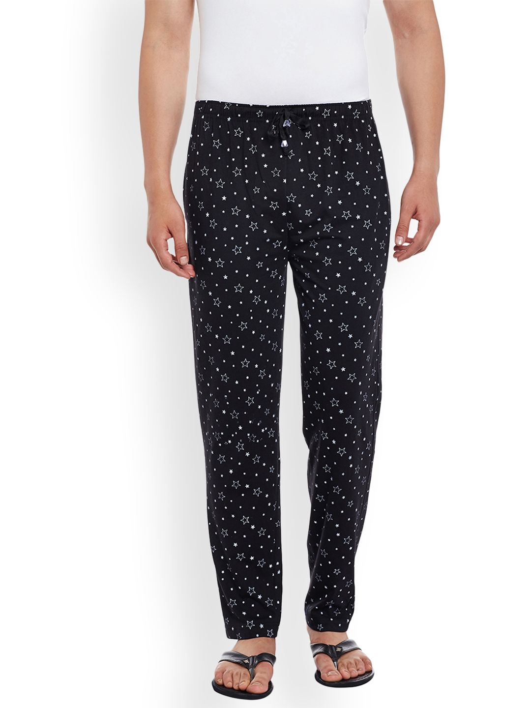 mack jonney VIMAL JONNEY Black Printed Lounge Pants DD1-PRT-NO.1-picture-26