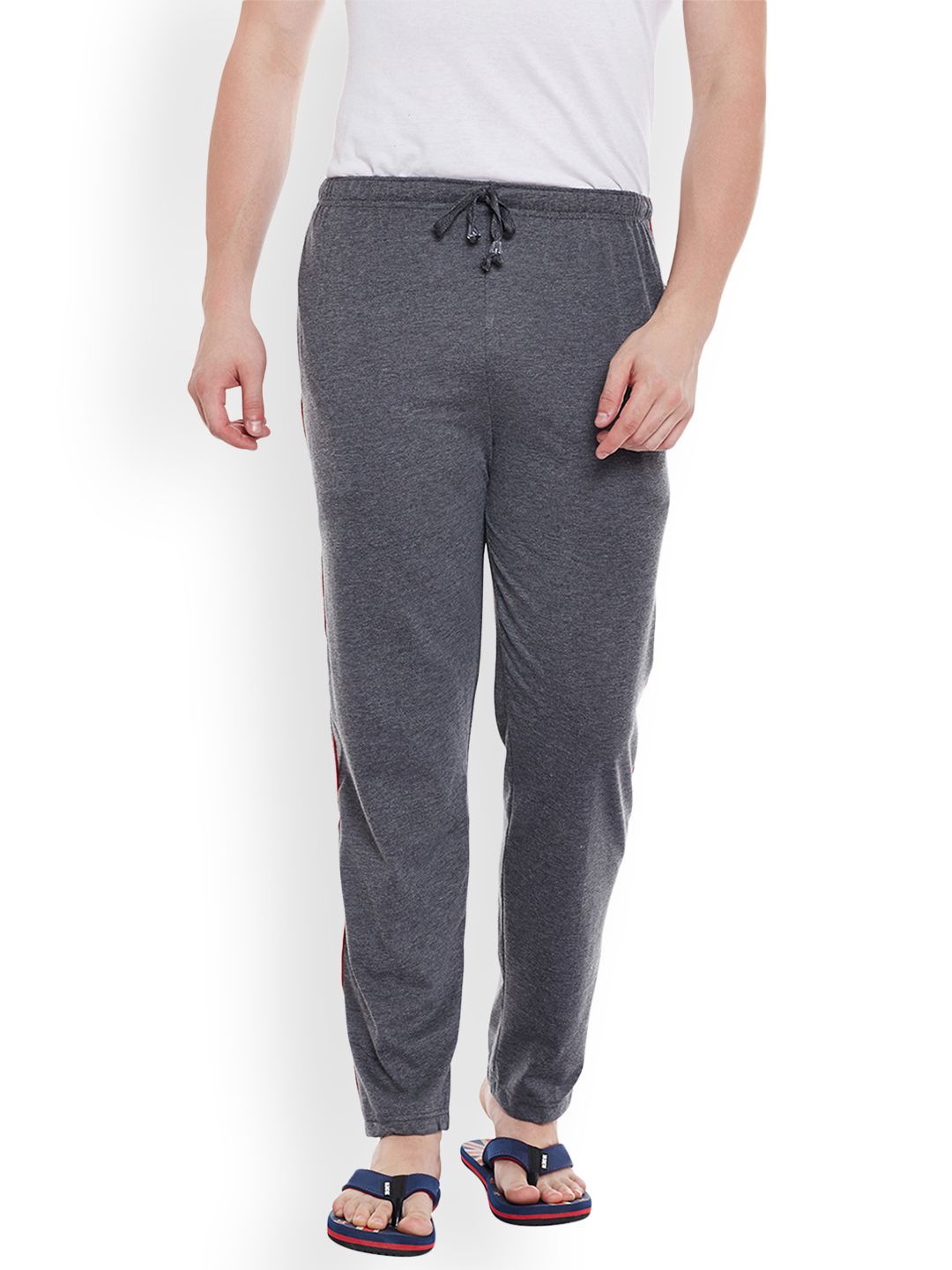 mack jonney VIMAL JONNEY Grey Solid Lounge Pant DD1ANTHRA-picture-31