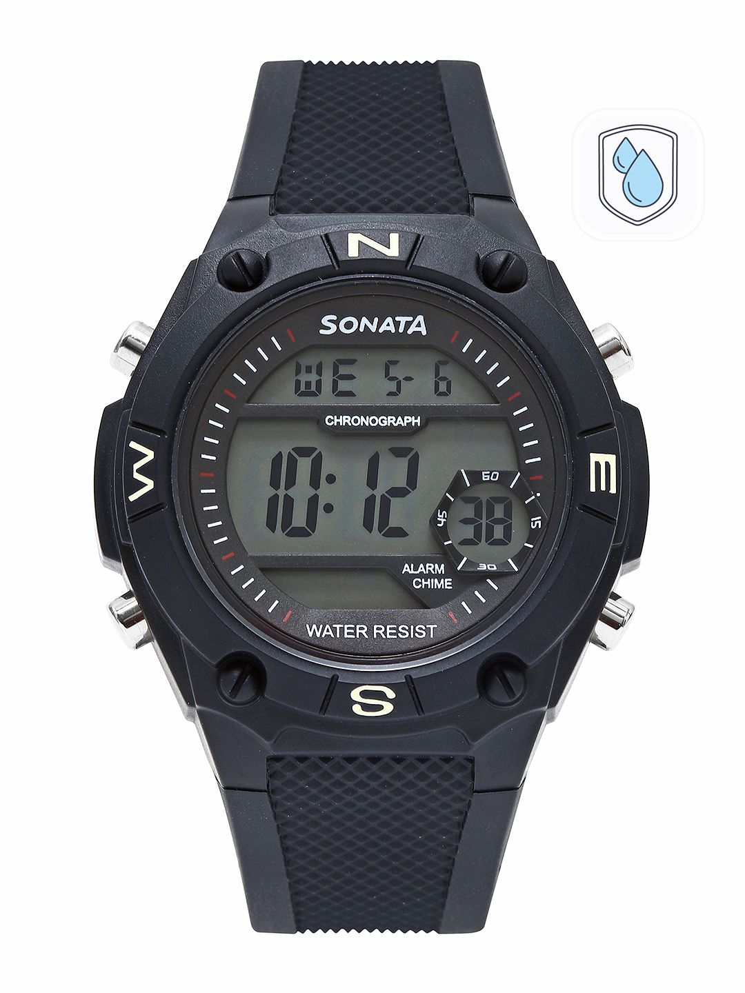 Sonata Men Ocean Series Black Digital Watch 77033PP04-picture-15