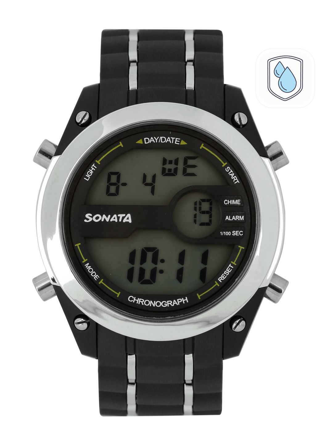 Sonata Men Ocean Series Black Digital Watch 77034PP01-picture-41