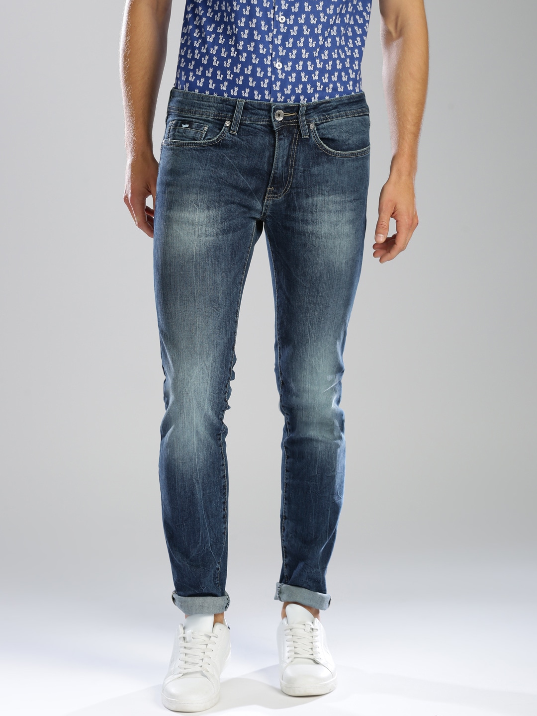 Gas Blue Morrison Slim Fit Jeans for men price - Best buy price in ...