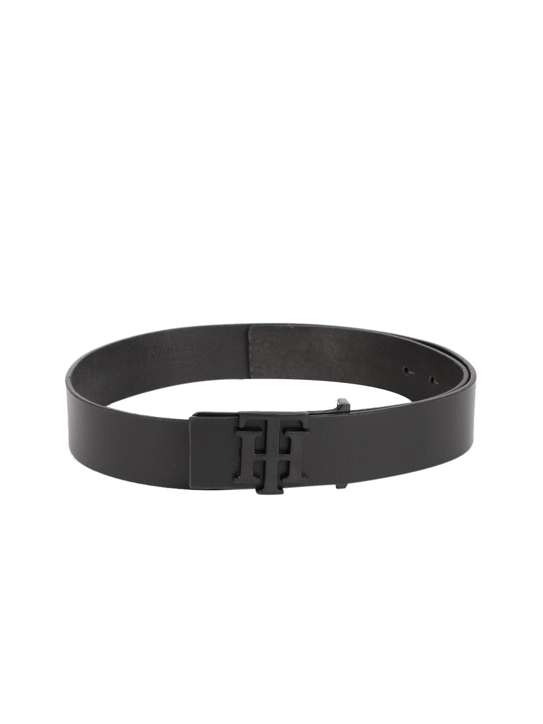 Tommy Hilfiger Men Black Solid Belt