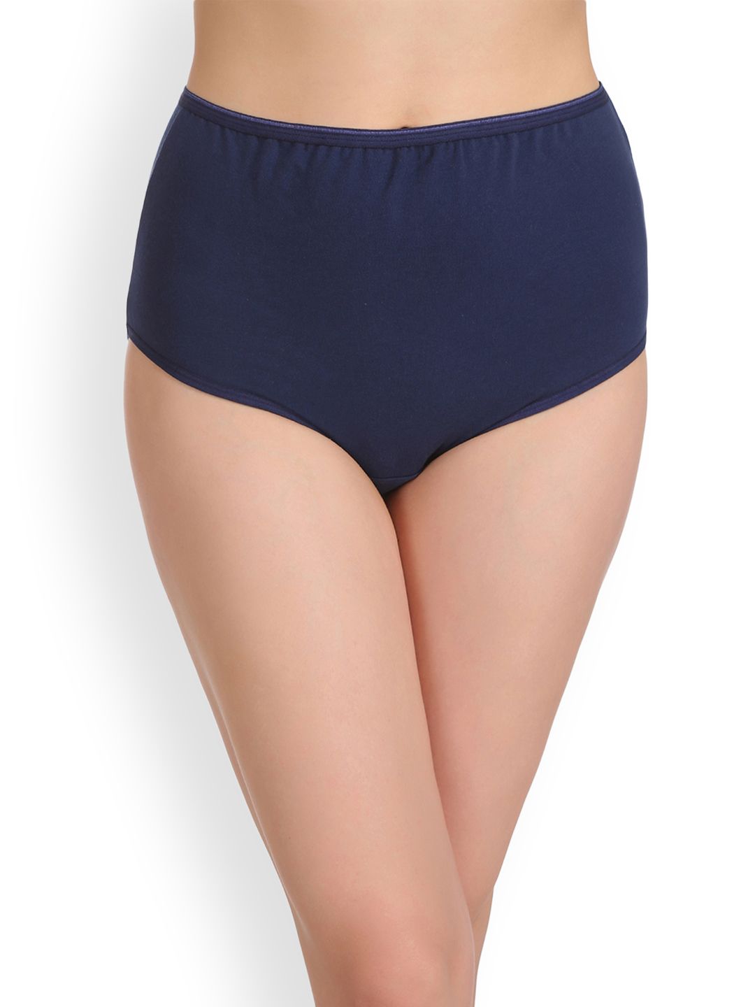 Clovia Women Navy Blue High Rise Maternity Cotton Hipster Briefs PN1368A08XL-picture-36