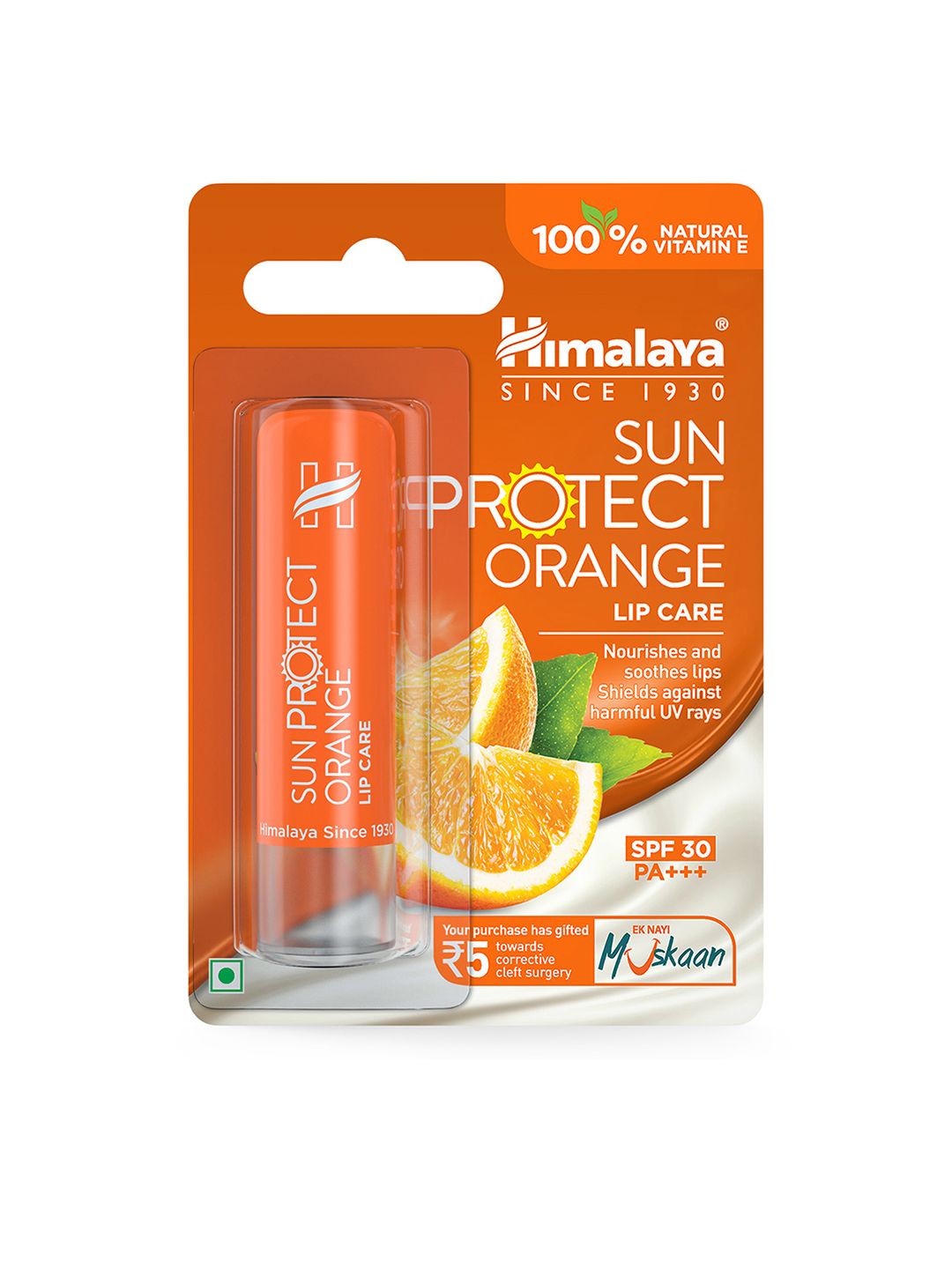 Himalaya SPF 30 Sun Protect Orange Lip Care 4.5 g-picture-4