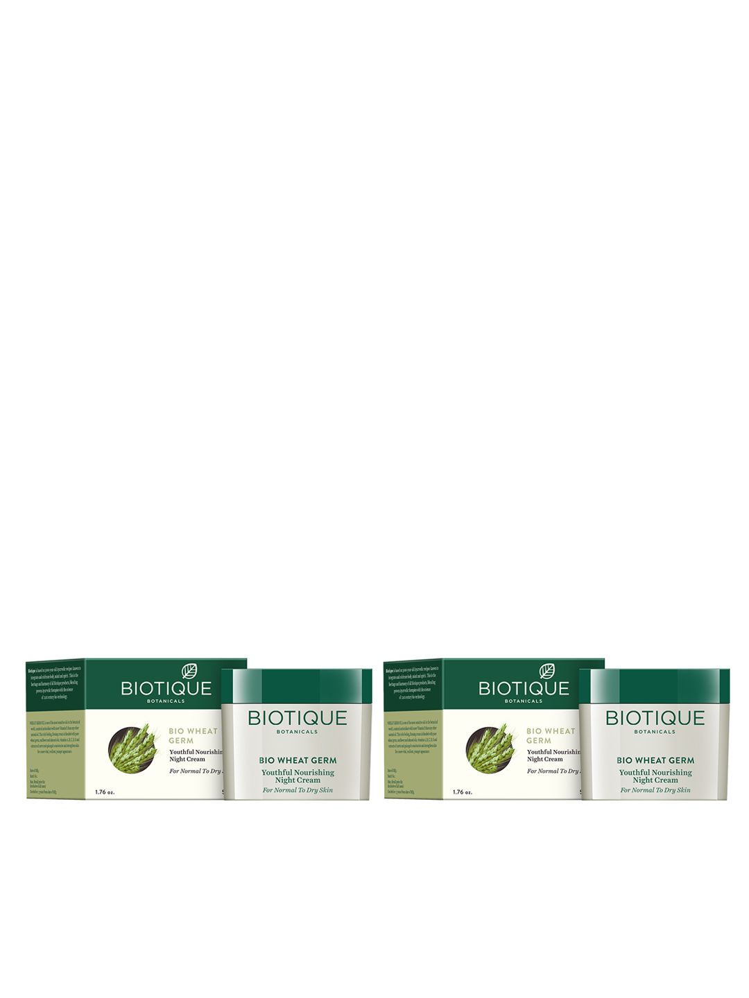 Biotique Wheat Germ Night Cream Duo-image-7