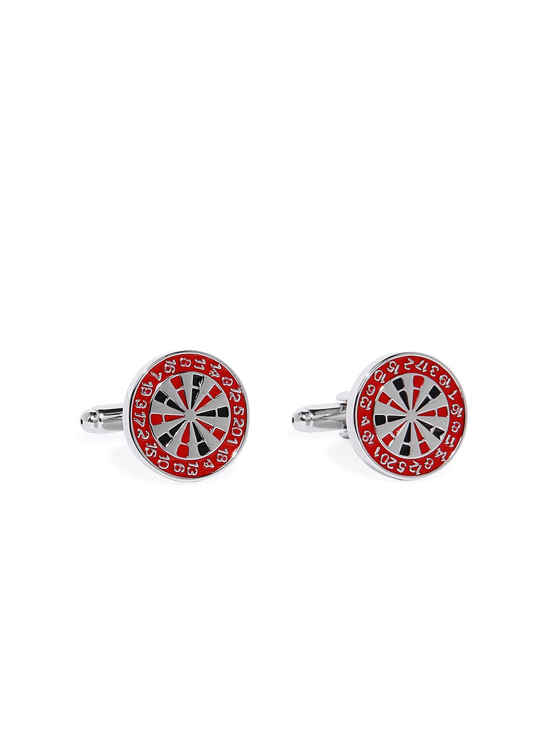 Peora Multicoloured Round Cufflinks-picture-40