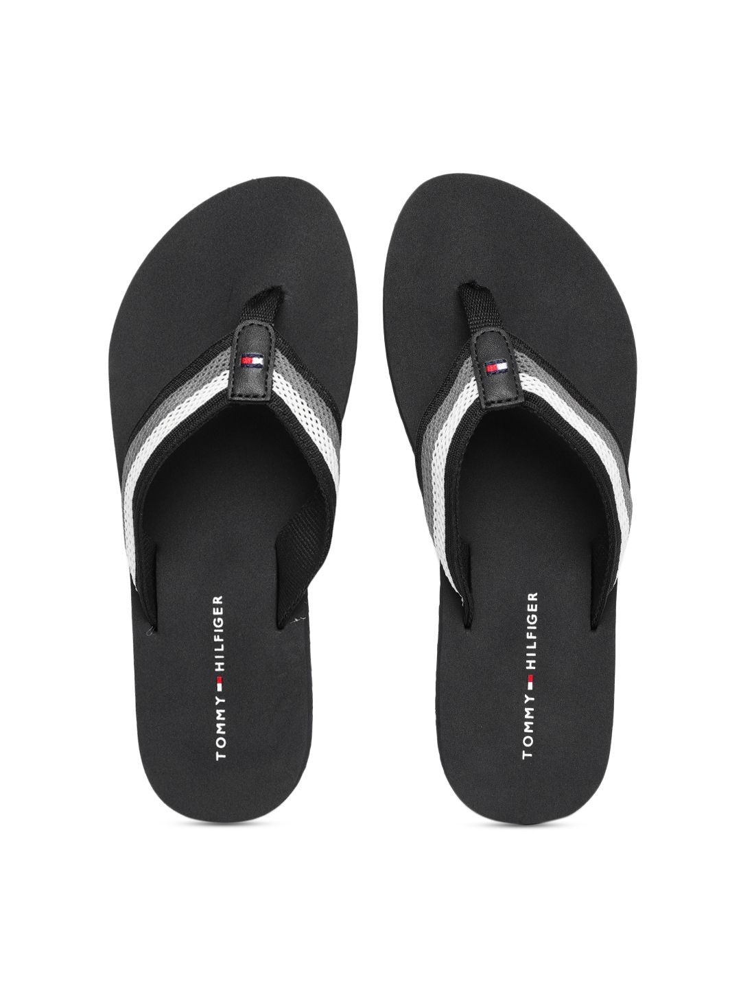Tommy Hilfiger Black Flip Flops for women - Get stylish shoes for Every ...