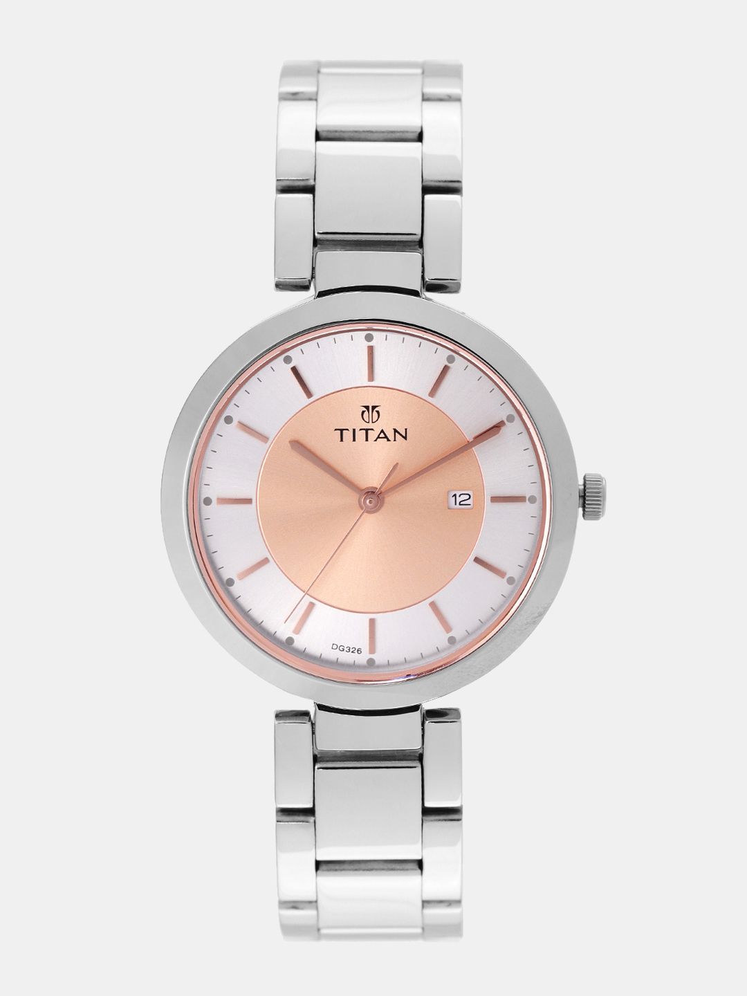 Titan Women Rose Gold & Silver-Toned Analogue Watch NK2480KM01_OR-picture-53