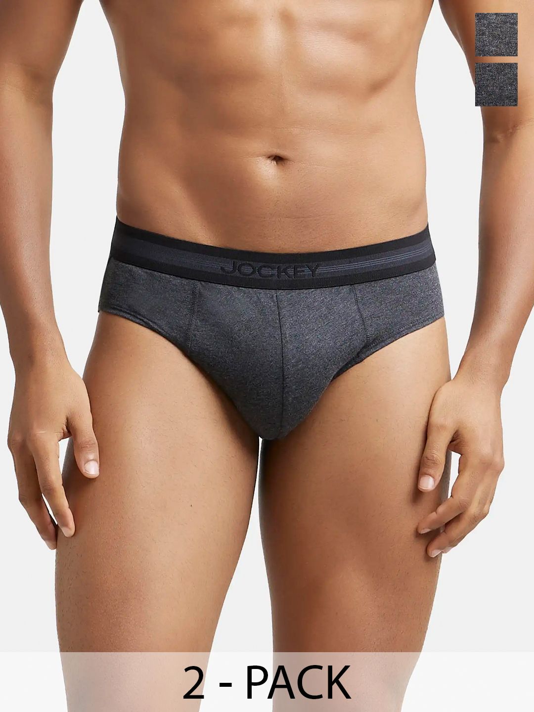 Jockey Men Pack Of 2 Super Combed Cotton Solid Brief with Stay Fresh Properties 1010-0205-picture-58