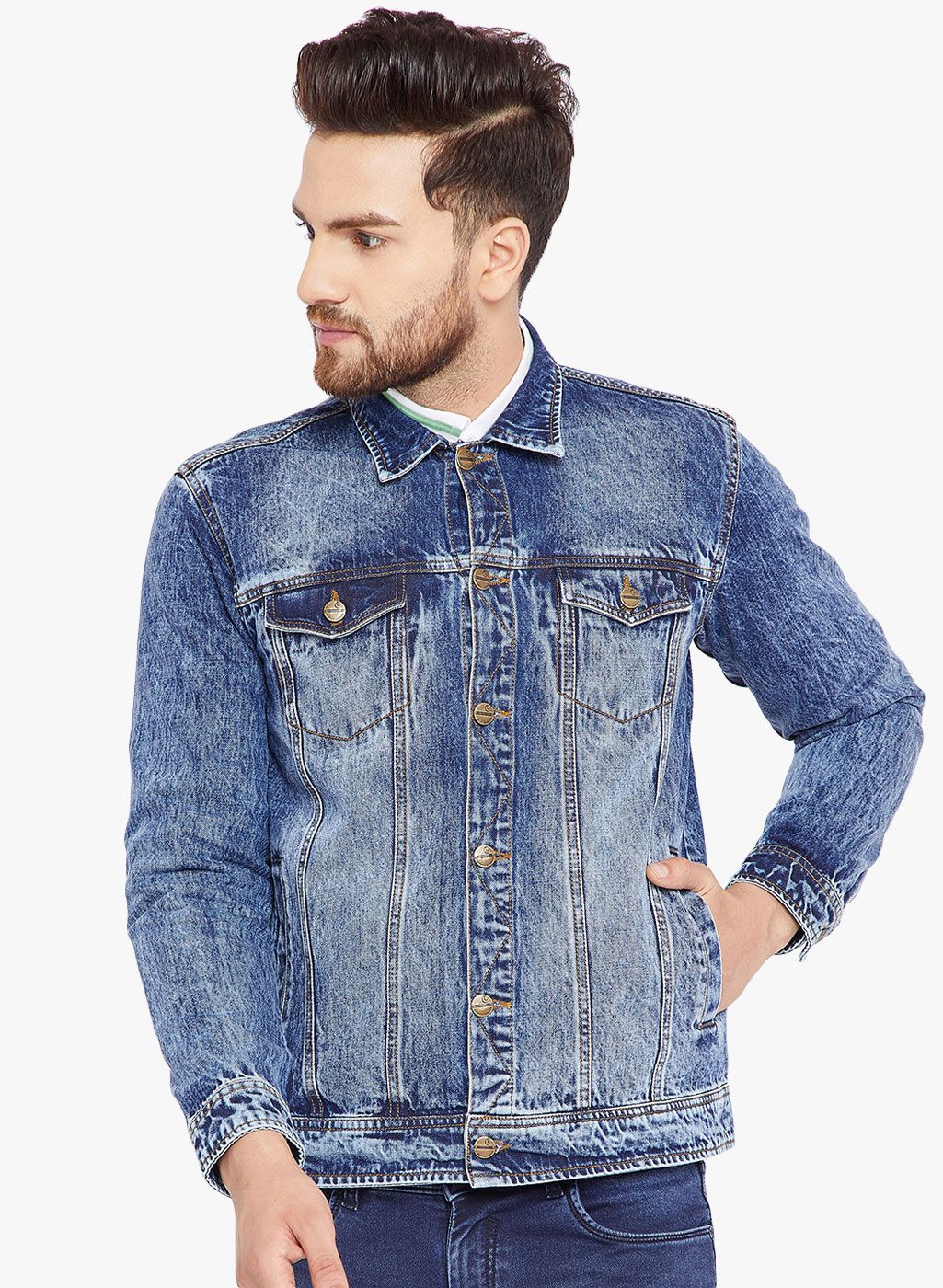 Denim Jackets for Men - Buy Men Denim Jackets Online in India