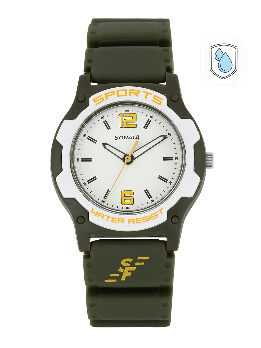 Sonata Men White Dial Watch NF7921PP15J-picture-30