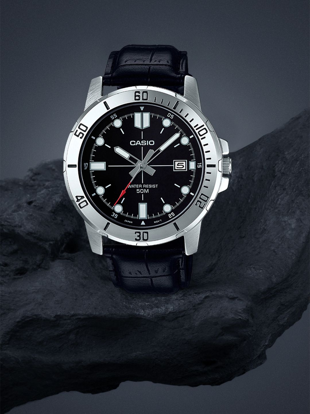 CASIO Enticer Men Black Dial Analog Watch MTP-VD01L-1EVUDF - A1371