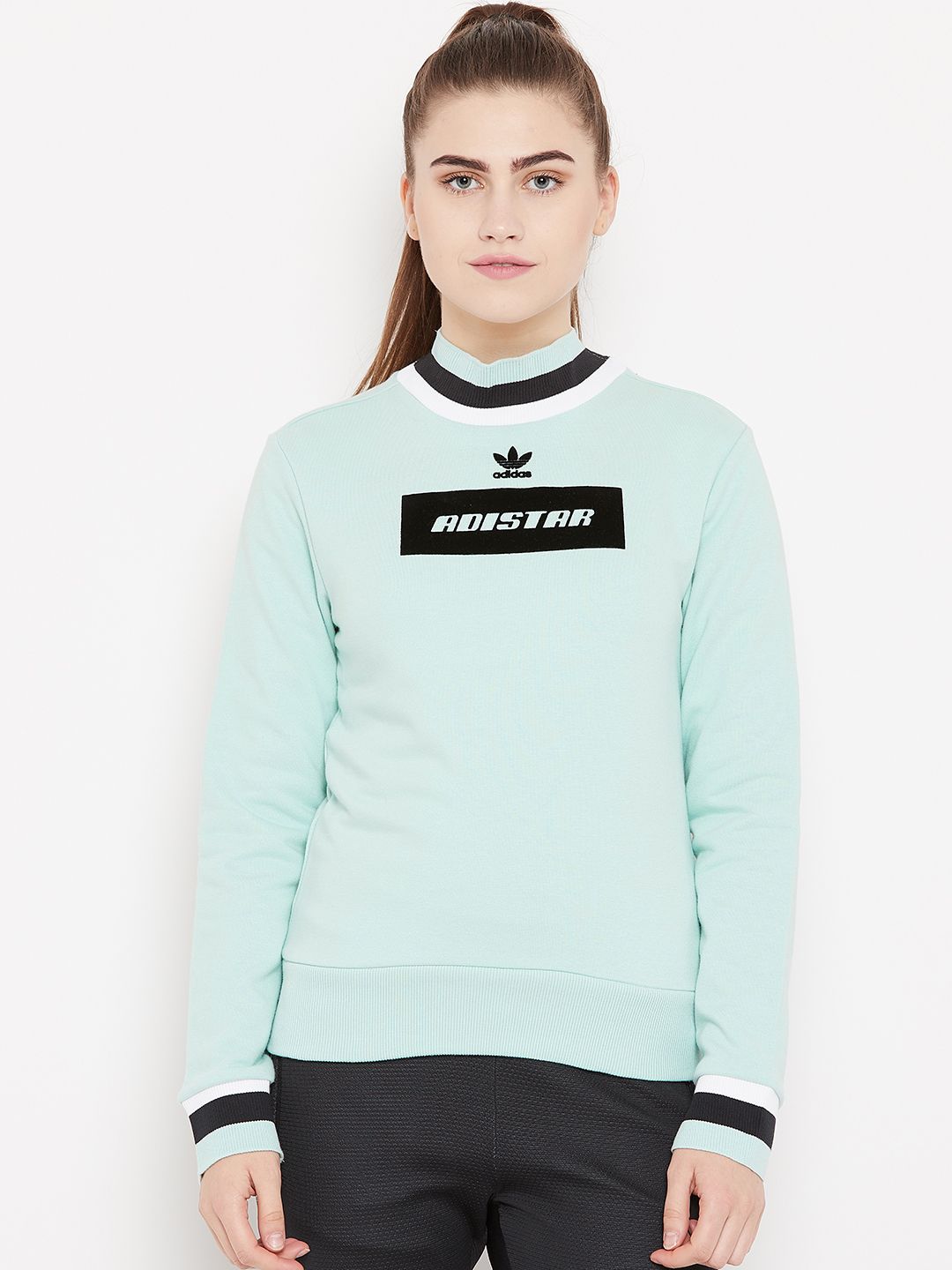 adidas women originals cutout sweater