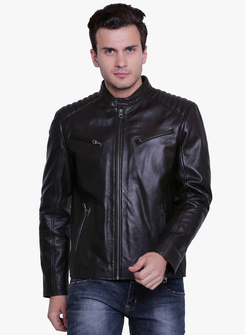 Leather Jackets Online - Buy Men Leather Jackets Online in India ...