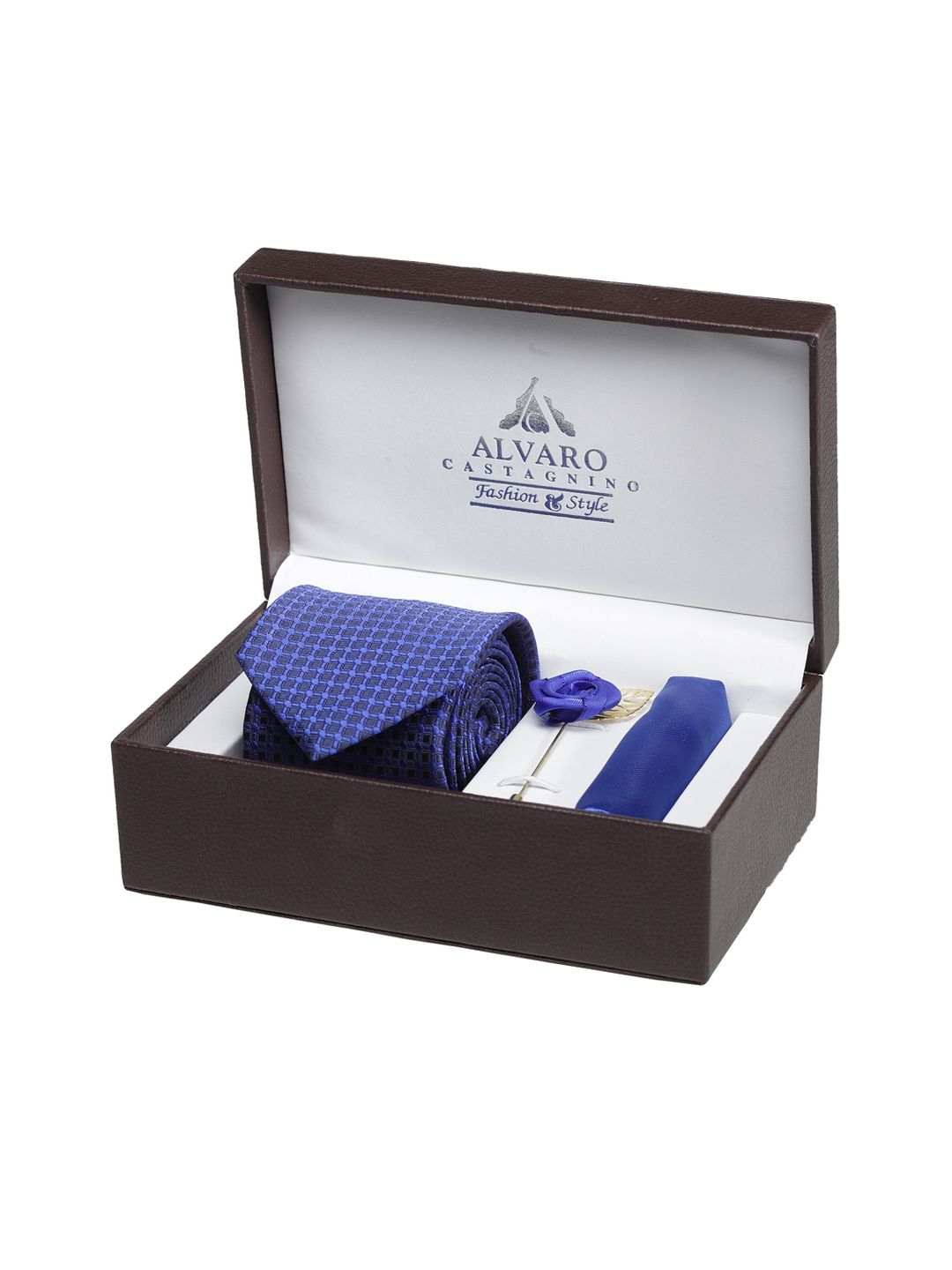 Alvaro Castagnino Men Blue Accessory Gift Set-picture-39