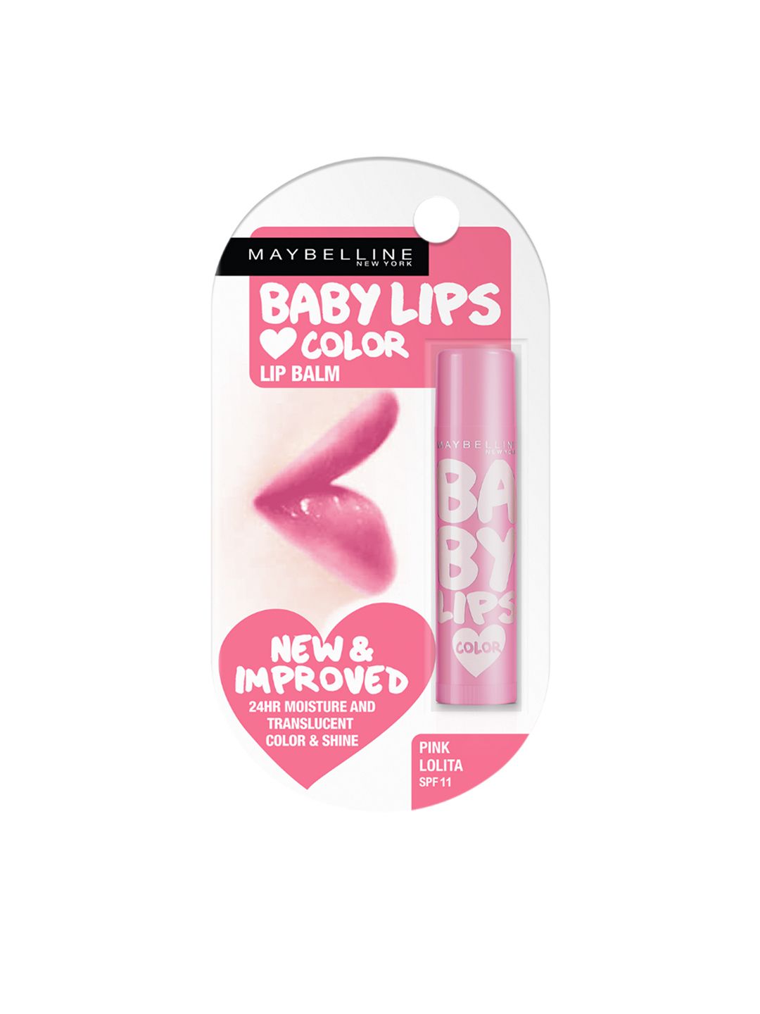 Maybelline New York Baby Lips Tinted Lip Balm 4g - Pink Lolita-picture-26