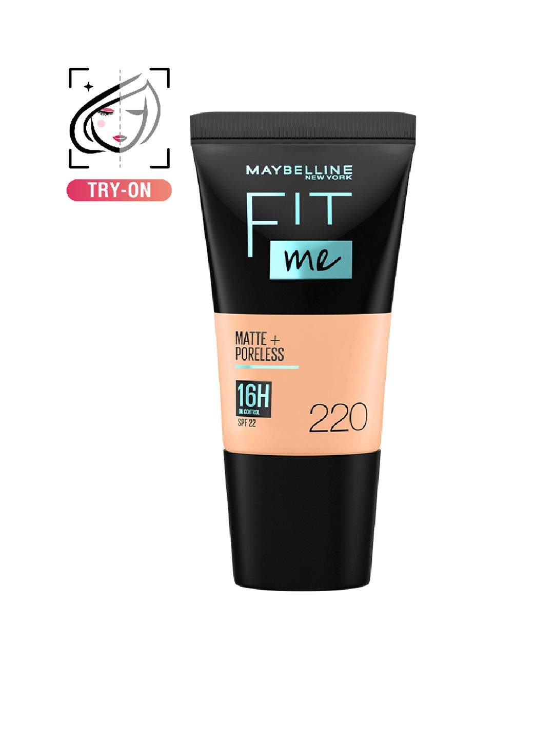 Maybelline New York Fit Me Matte+Poreless Liquid Foundation 18 ml - Natural Beige 220
