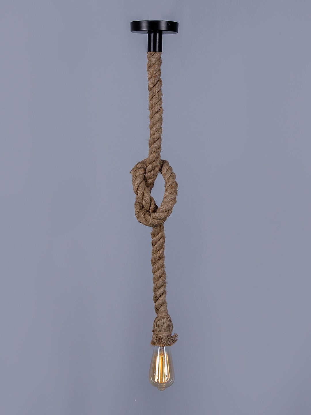 Homesake Brown Solid Rope Light-image-37