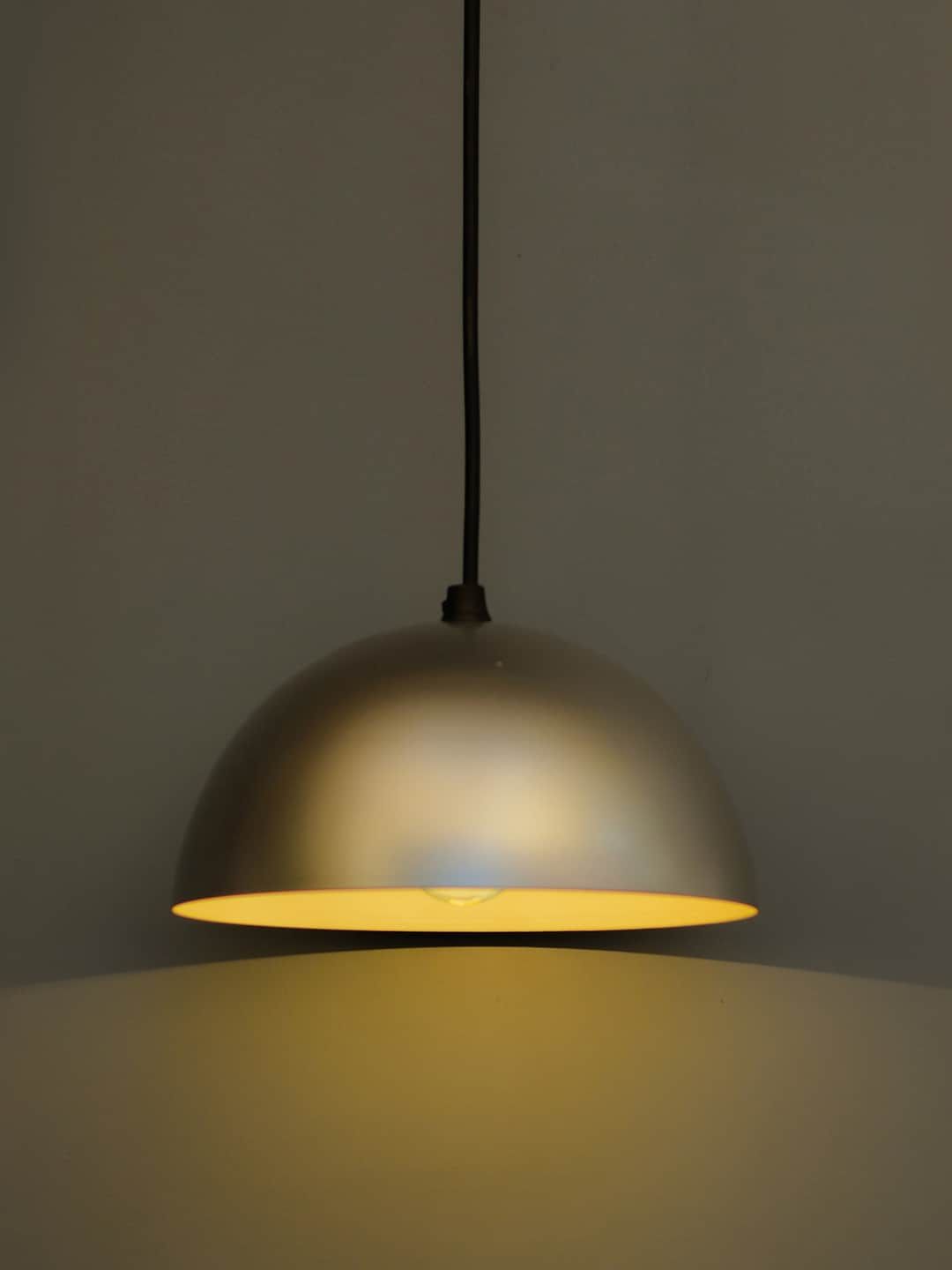 Homesake Silver-Toned Solid Hanging Light-picture-13