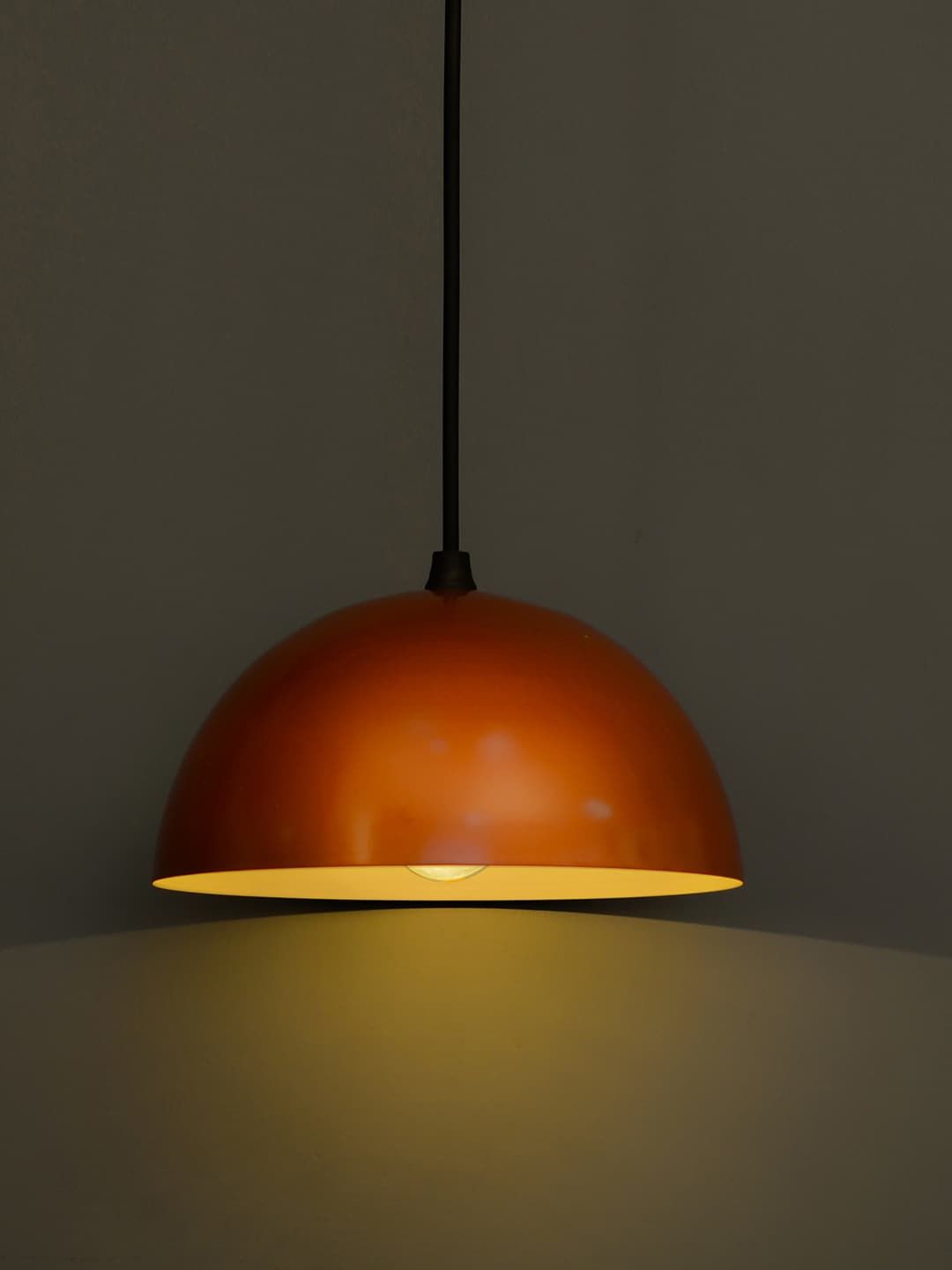 Homesake Copper-Toned Pendant Hanging Light-picture-37