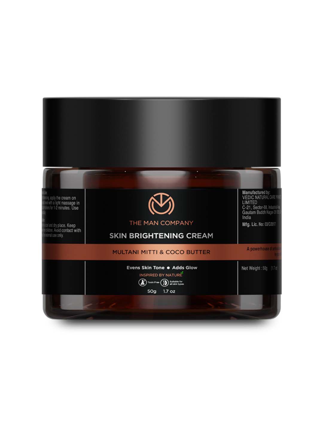 THE MAN COMPANY Multani Mitti & Coco Butter Skin Brightening Cream 50 g-picture-27