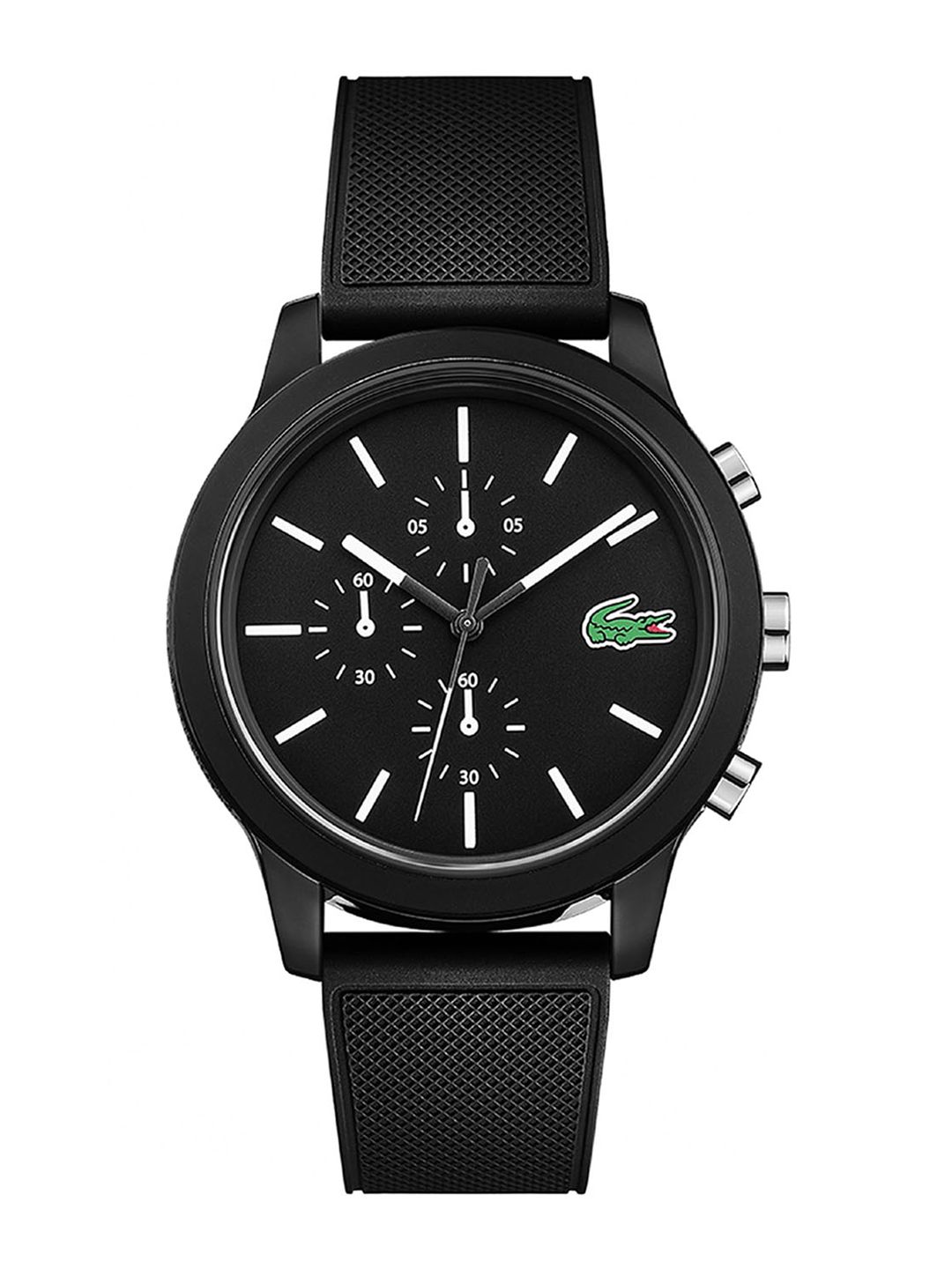 Lacoste 12.12 Men Black Analogue Watch 2010972 deal from myntra Lacoste 12.12 Men Black Analogue Watch 2010972 deal from myntra