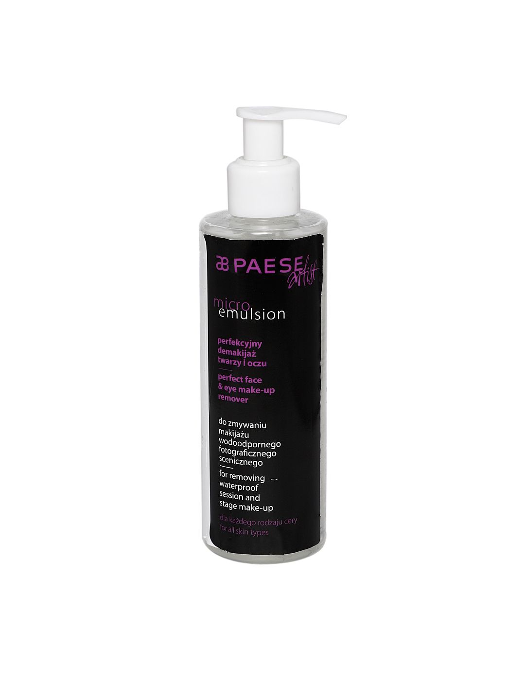paese micellar solution makeup remover