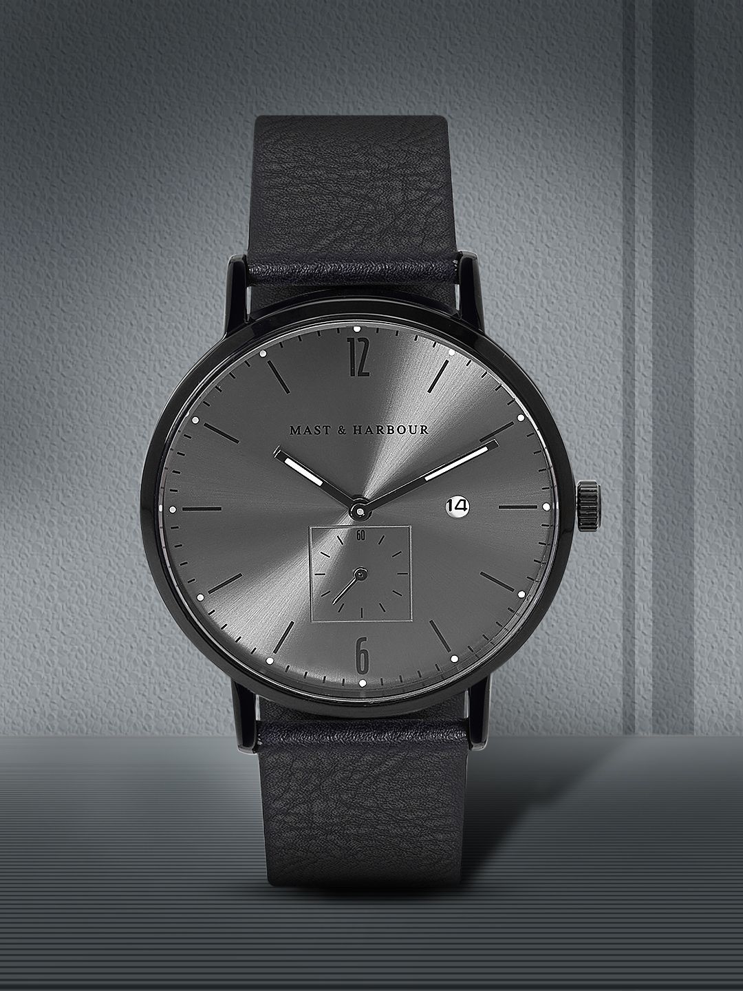 Mast & Harbour Men Charcoal Grey Analogue Watch MFB-PN-WTH-6266G-image-20