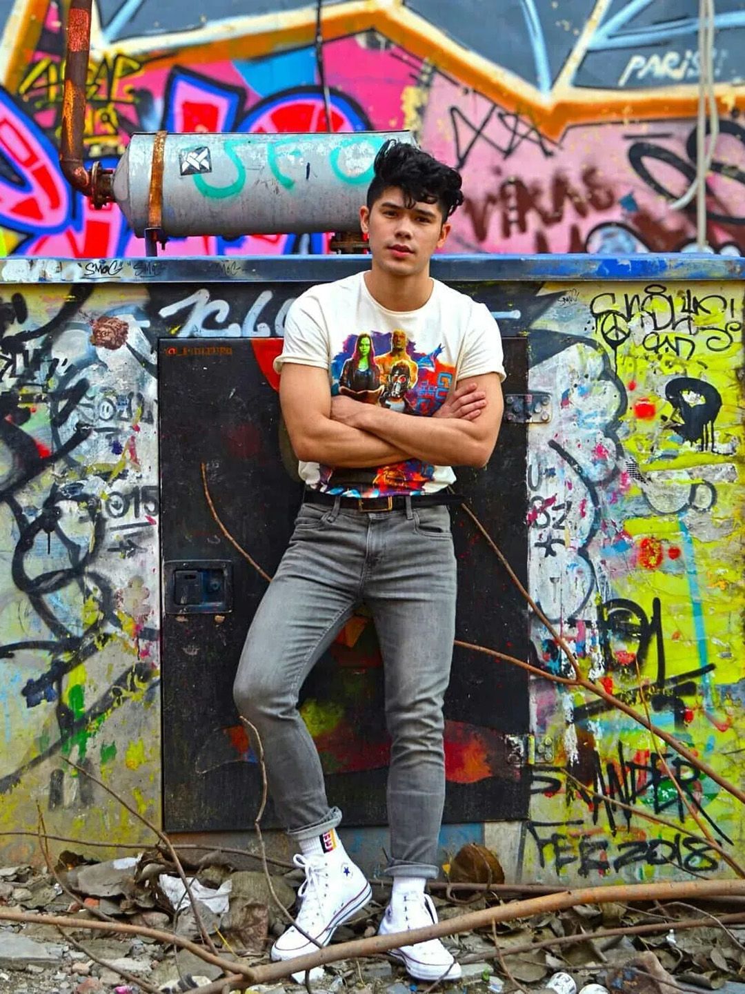 HIGHLANDER Men Grey Slim Fit Mid-Rise Clean Look Stretchable Jeans-picture-29