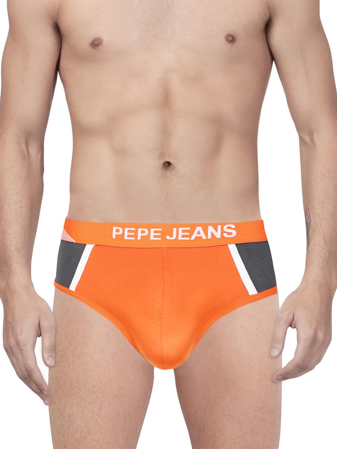 Pepe Jeans Men Pack of 2 Black Solid Briefs 8904311300311
