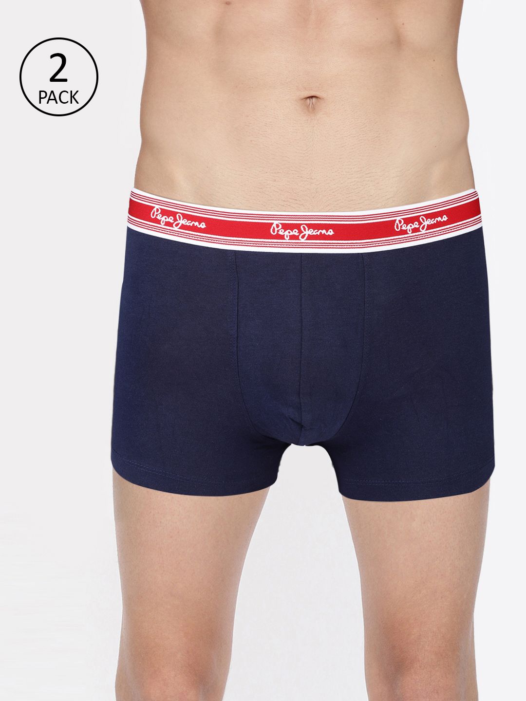 Pepe Jeans Men Pack of 2 Solid Trunks 8904311301585-picture-13