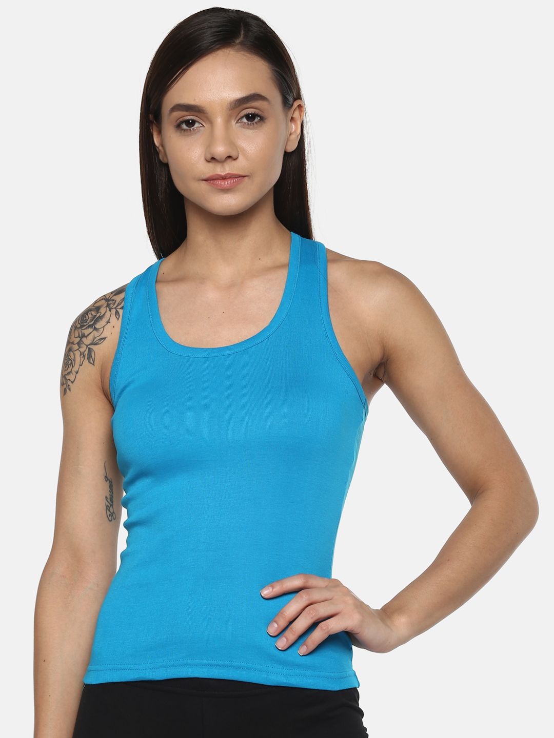 Leading Lady Women Blue Solid Camisole-picture-25