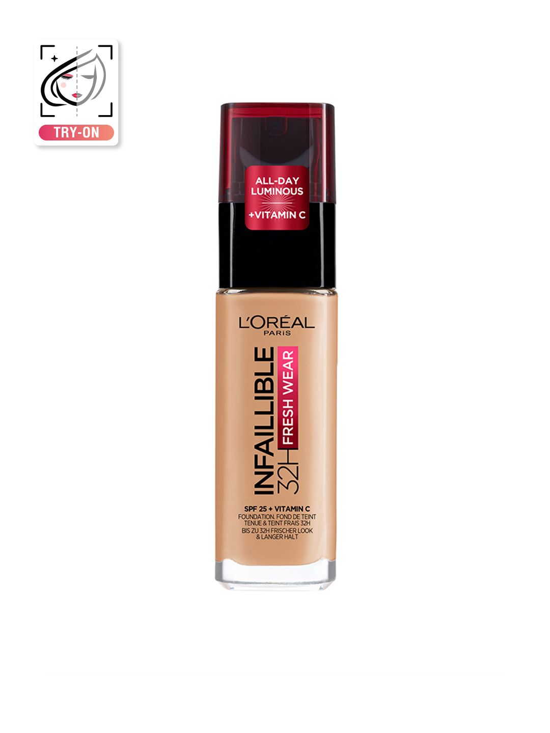 LOreal Paris Infallible 32H Fresh Wear Foundation 30 ml - Radiant Sand 250-image-47