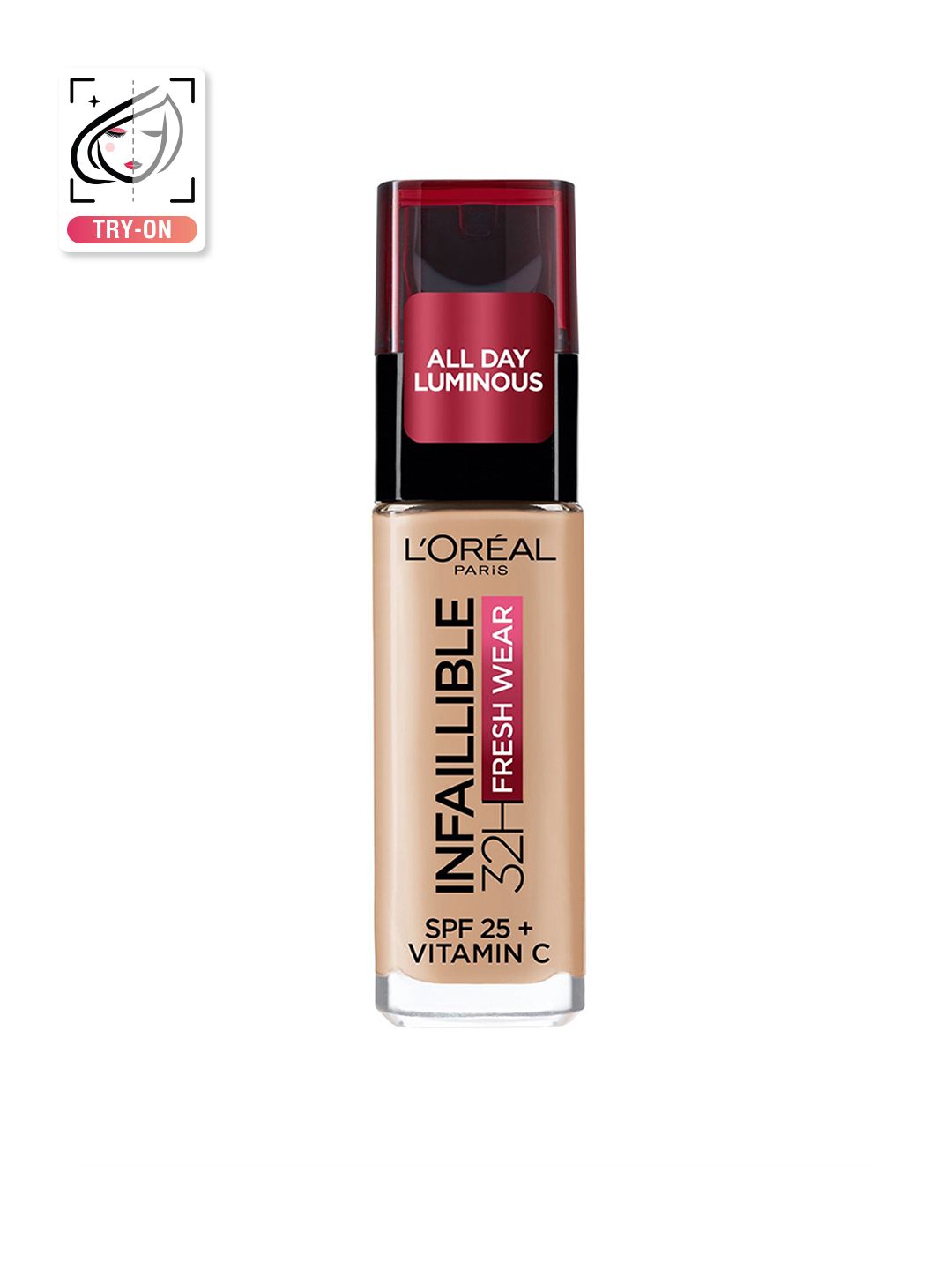 LOreal Paris Infallible 32H Fresh Wear SPF25 Foundation 30ml - Natural Beige 125-image-12