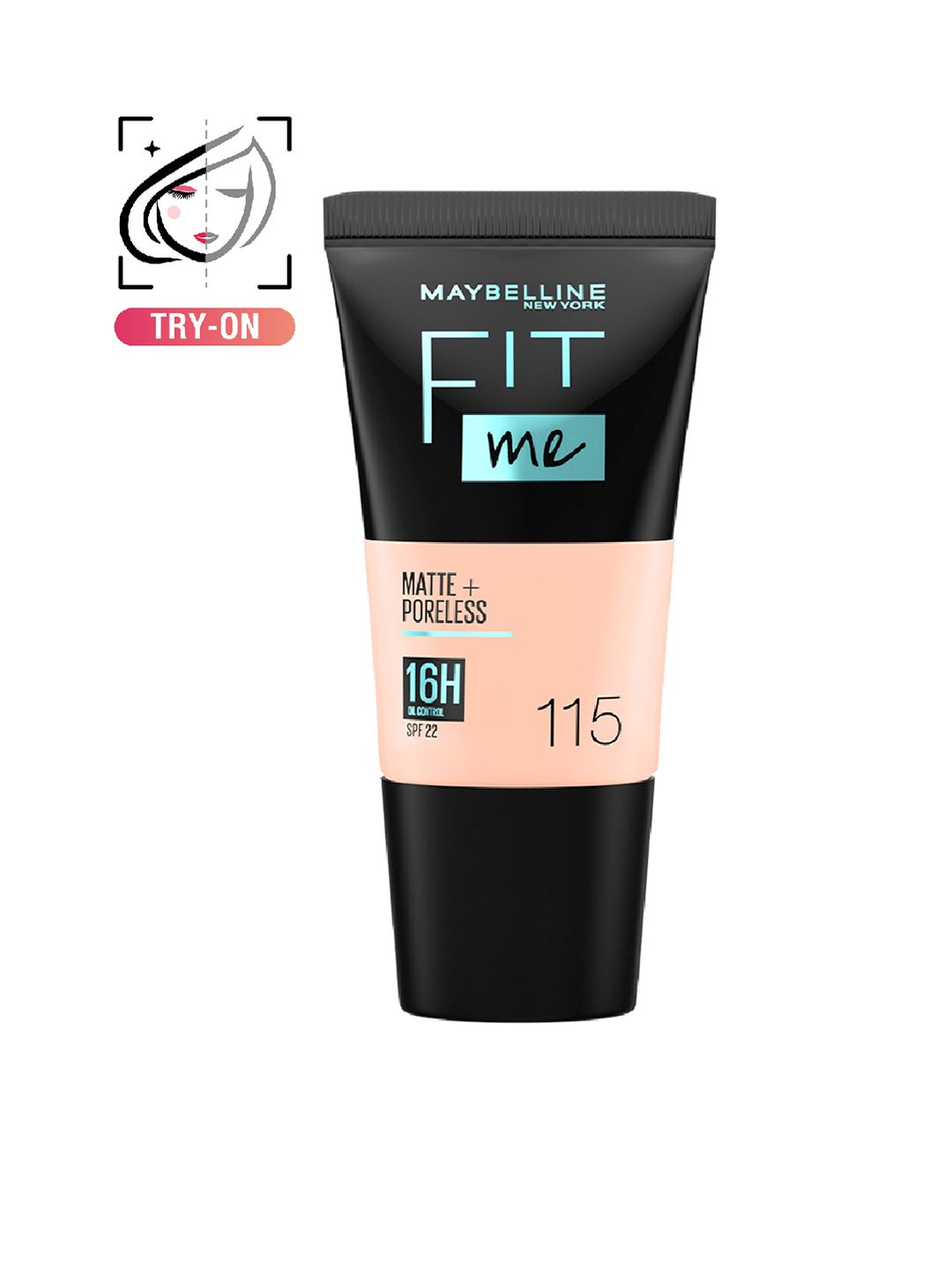 Maybelline New York Fit Me Matte+Poreless Foundation 18 ml - 115 Ivory