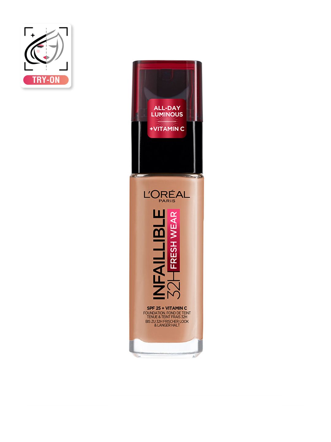 LOreal Paris Infallible 32H Fresh Wear Foundation 30 ml - Amber 300-picture-24