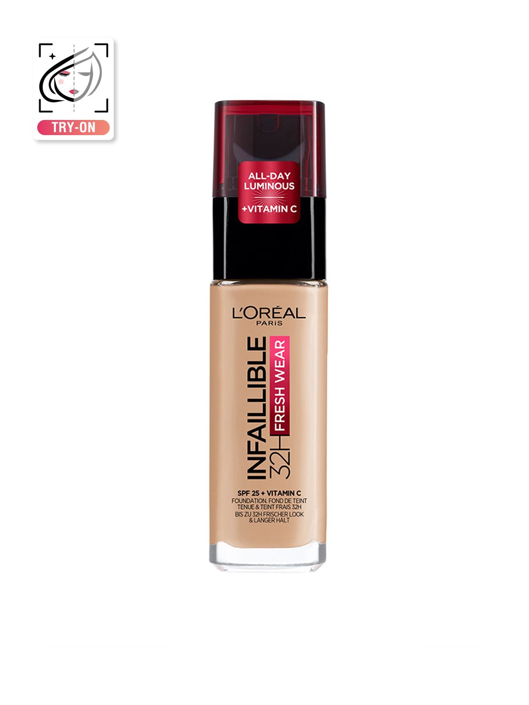 LOreal Paris Infallible 32H Fresh Wear Foundation 30 ml - Rose Beige 145-picture-23