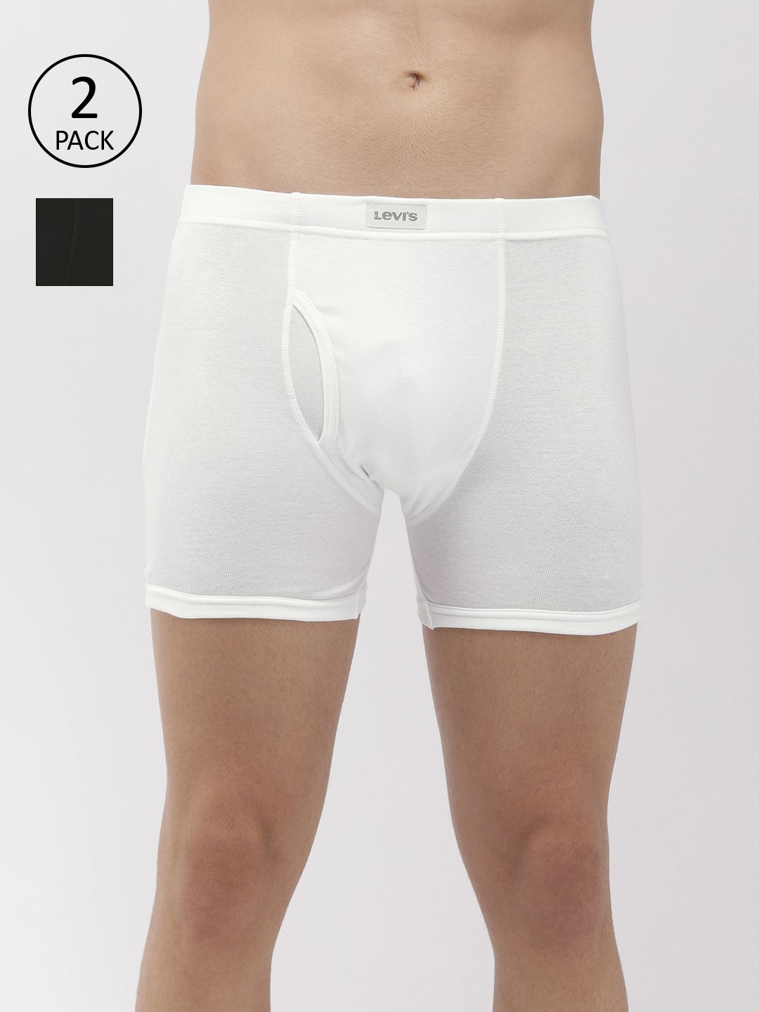 levis Levi's 010 Comfort Boxer Brief, Comfort & Smartskin Technology (Multicolor - Pack of 2)-picture-25